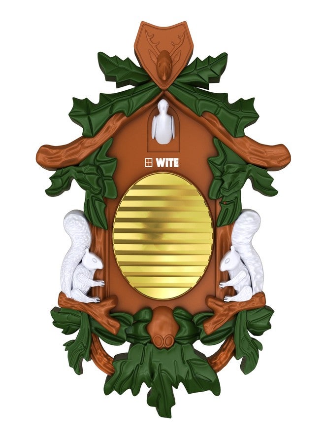 WiTE The Right Choice جرس باب على شكل طائر الغابة من وايت ذا رايت تشويس (بني وأخضر) - Image 1